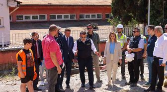Vali Sözer 8 okuldaki eğitim yatırımlarını sahada inceledi