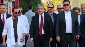 Vali Yılmaz ve Milletvekili Hatipoğlu, Eskişehirspor’u ziyaret etti