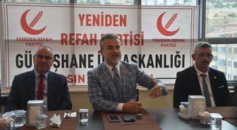 Yeniden Refah Partisi Genel Başkan Yardımcısı Kılıç, Gümüşhane'de ziyaretlerde bulundu