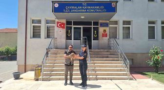 Yozgat’ta yaralı şahin tedavi altına alındı