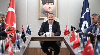 Ağıralioğlu iş insanlarıyla bir araya geldi
