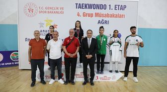 Ağrı’da taekwondo rüzgarı esti: ANALİG Grup müsabakaları tamamlandı