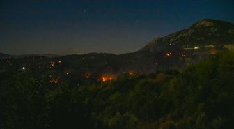Antalya'da Kumluca, Kaş ve Manavgat orman yangınları kontrol altında