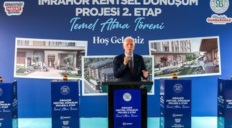 Arnavutköy'de İmrahor Kentsel Dönüşüm Projesi'nin ikinci etabının temeli atıldı