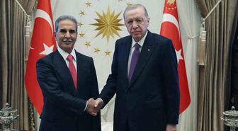 Cumhurbaşkanı Erdoğan Irak Yüksek Yargı Konseyi Başkanı Zeydan’ı kabul etti