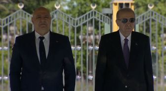 Cumhurbaşkanı Erdoğan, Lübnan Cumhurbaşkanı Avn'ı resmi törenle karşıladı