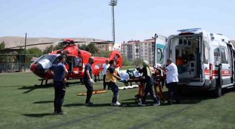 Darende’de aynı günde ikinci hava ambulansı talebi