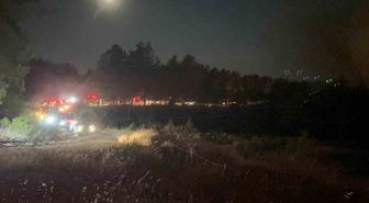 Fethiye’de Yeşilüzümlü Mahallesinde orman yangını başladı