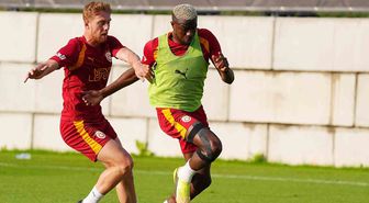 Galatasaray, günü çift antrenmanla tamamladı
