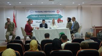 'İki İnsan Bir Hayat' projesiyle Tavşanlı’da anlamlı nikâh