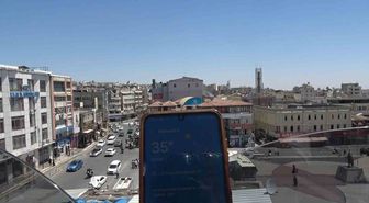 Kilis’te kavurucu sıcaklar etkisini sürdürüyor