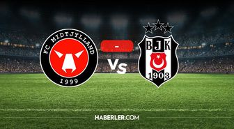 Midtjylland Beşiktaş maçı kaç kaç? MAÇ SONUCU! Midtjylland Beşiktaş golleri kim attı, canlı maç anlatımı!