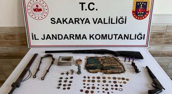 Roma ve Bizans dönemine ait 63 tarihi eser ele geçirildi