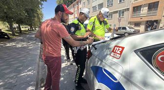 Sahte plakalı kamyonetin sürücüsüne 180 bin TL ceza