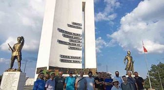 Turist rehberleri Bilecik’in tarihi yerlerini gezdi