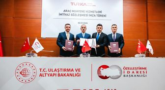 Türkiye'nin yeni nesil araç muayene sistemi için imtiyaz sözleşmesi imzalandı