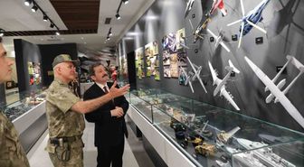 Vali Tavlı, askeri eğitim alanlarını inceledi