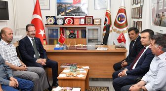 Vali Yamlı, şehit ve gazi aileleri derneğini ziyaret etti