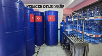 Venezuela'da AFAD çadır kentine günlük 18 bin litre kapasiteli içme suyu tesisi kuruldu
