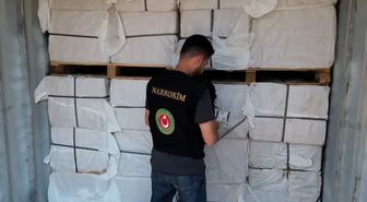 Ambarlı Limanı’nda yaklaşık 3 ton uyuşturucu madde ele geçirildi