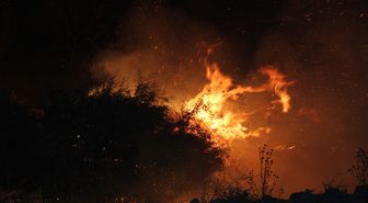 Antalya'da otluk alanda çıkan yangın söndürüldü
