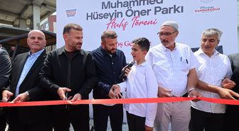 Arnavutköy'de zihinsel engelli Muhammet'in park hayali gerçek oldu