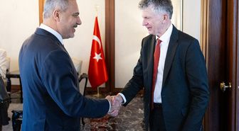 Bakan Fidan, Birleşik Krallık Ulusal Güvenlik Danışmanını kabul etti