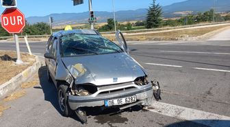 Bolu’da otomobil takla attı: 5 yaralı