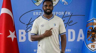 Gyrano Kerk, Erzurumspor FK’nın ikinci Surinamlı futbolcusu oldu