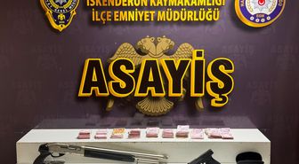 Hatay'da otomobil ve iş yerine silahla ateş açan kişi tutuklandı