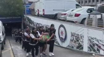 İstanbul'da 7 organize suç örgütüne düzenlenen operasyonda gözaltına alınan 28 kişi adliyeye sevk edildi