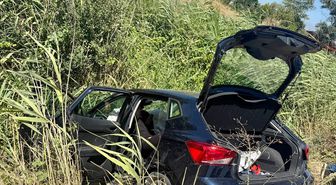 Karacabey’de otomobil sulama kanalına devrildi: 6 yaralı