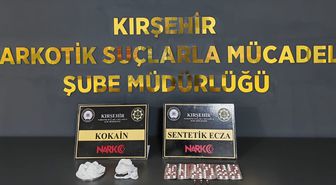Kırşehir'de uyuşturucu operasyonunda yakalanan 2 zanlı tutuklandı
