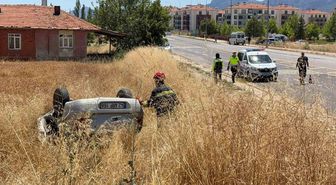 Konya’da otomobiller çarpıştı: 4 yaralı