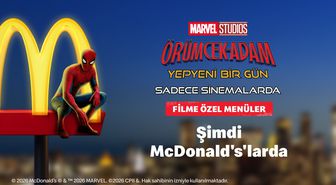 McDonald’s’tan ‘Örümcek Adam: Yepyeni Bir Gün’e özel kampanya