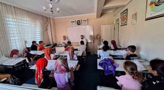 Müftü Güvenir’den yaz Kur’an kurslarına moral ziyareti