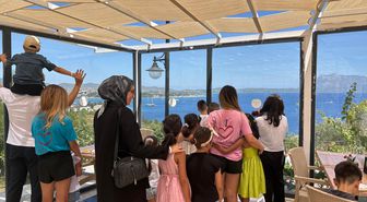 Muğla Sevgi Evleri'nde kalan çocuklar Datça'da ağırlandı