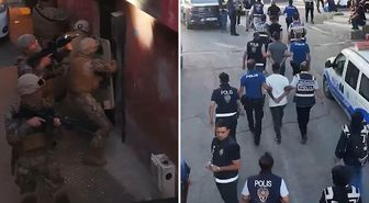 'Narko Kapan Gaziantep Operasyonu'nda gözaltına alınan 416 şüpheli tutuklandı