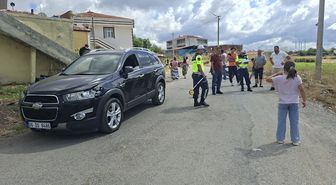 Samsun’da SUV tipi araçla çarpışan motosikletin sürücüsü yaralandı
