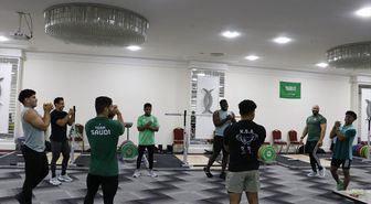Suudi Arabistan Halter Milli Takımı, Asya Oyunları ile Dünya Şampiyonası'na Sakarya'da hazırlanıyor