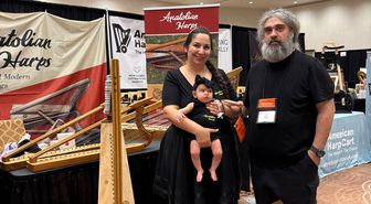 Türkiye'nin ilk arp üreticisi Anatolian Harps, World Harp Congress'te ülkeyi temsil ediyor
