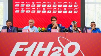 UIM F1H2O Dünya Şampiyonası Kırgızistan Grand Prix’sin basın toplantısı yapıldı