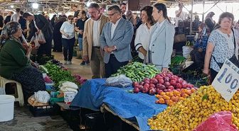 Vali Özarslan'dan Gerze'de pazar ziyareti