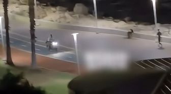 Bisiklet ve yaya yolunda motosiklet kullanan aday sürücünün ehliyeti iptal edildi