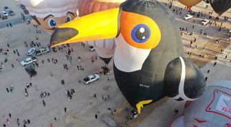 Brezilyalı balon pilotu, peribacalarındaki festival için her yıl binlerce kilometre katediyor