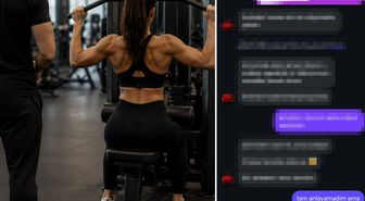 Bu nasıl bir teklif? Gönderilen mesaj fitness eğitmenini şoke etti