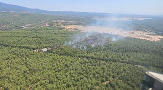 Buca’daki orman yangını kontrol altına alındı