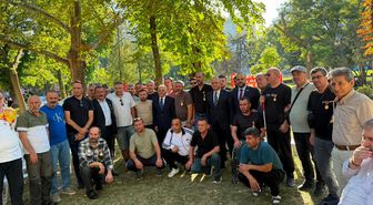 Büyük Birlik Partisi heyeti, Güvenpark’ta şehit yakınları ve gazileri ziyaret etti