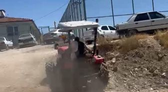 Hayvan otlatma kavgasında can pazarı: Tartıştığı kişilerin üzerine traktör sürdü