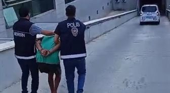 Mersin'de markette çocuğa şiddet uygulayan zanlı adliyede